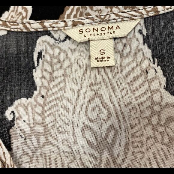 Sonoma Life Swing Cotton Dress Size Small - Picture 6 of 8